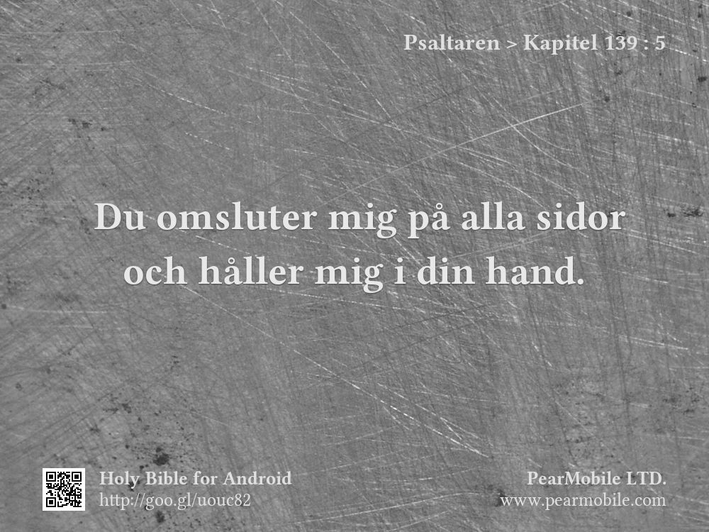 Psaltaren, Kapitel 139:5